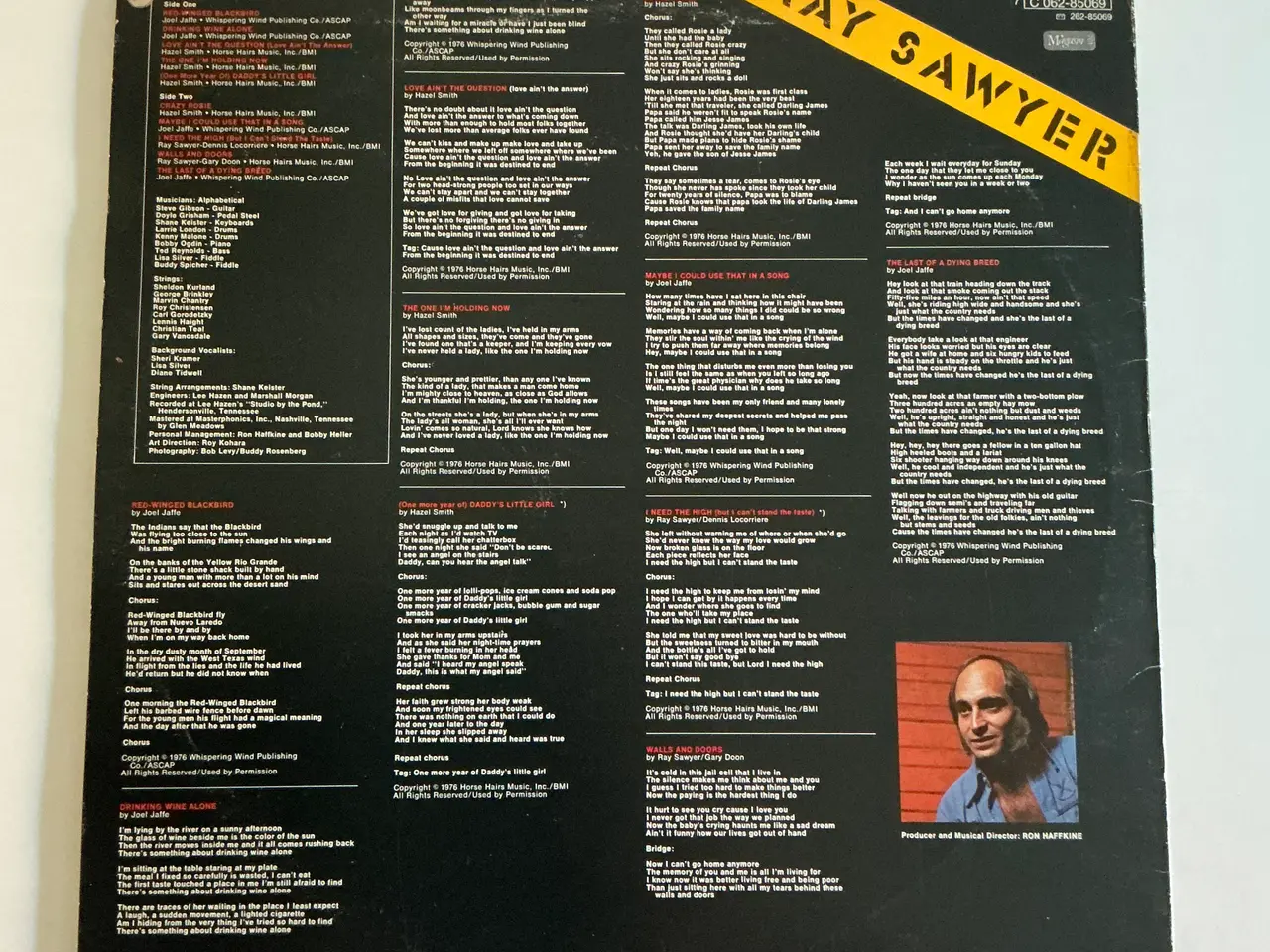 Billede 2 - Ray Sawyer LP