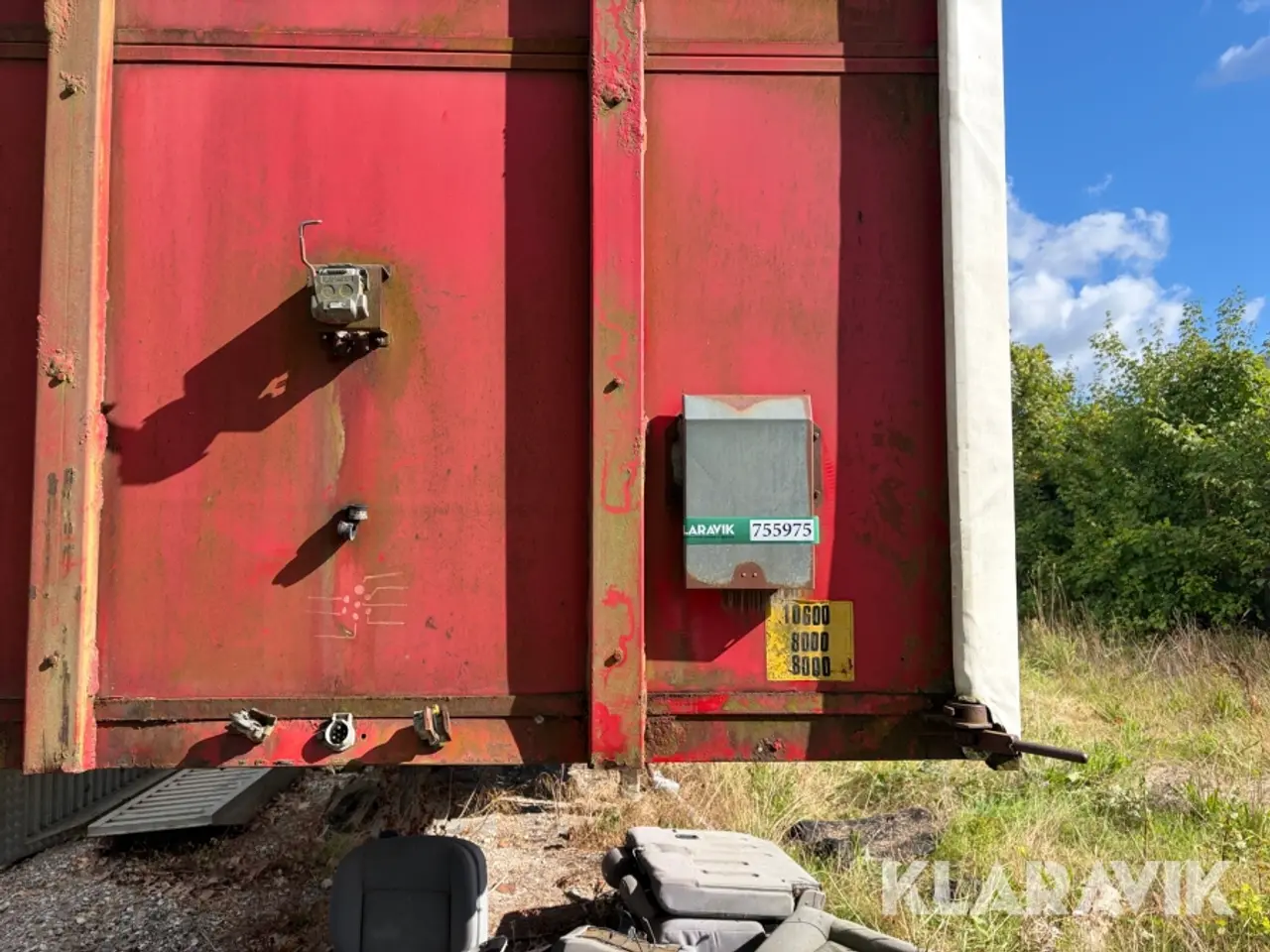 Billede 11 - Gardintrailer NOPA nedbygget.