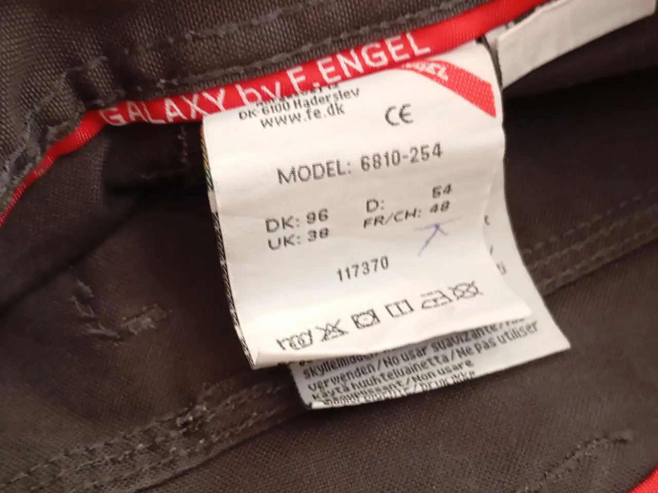 Billede 4 - Arbejdsshorts FE Engel. Grå
