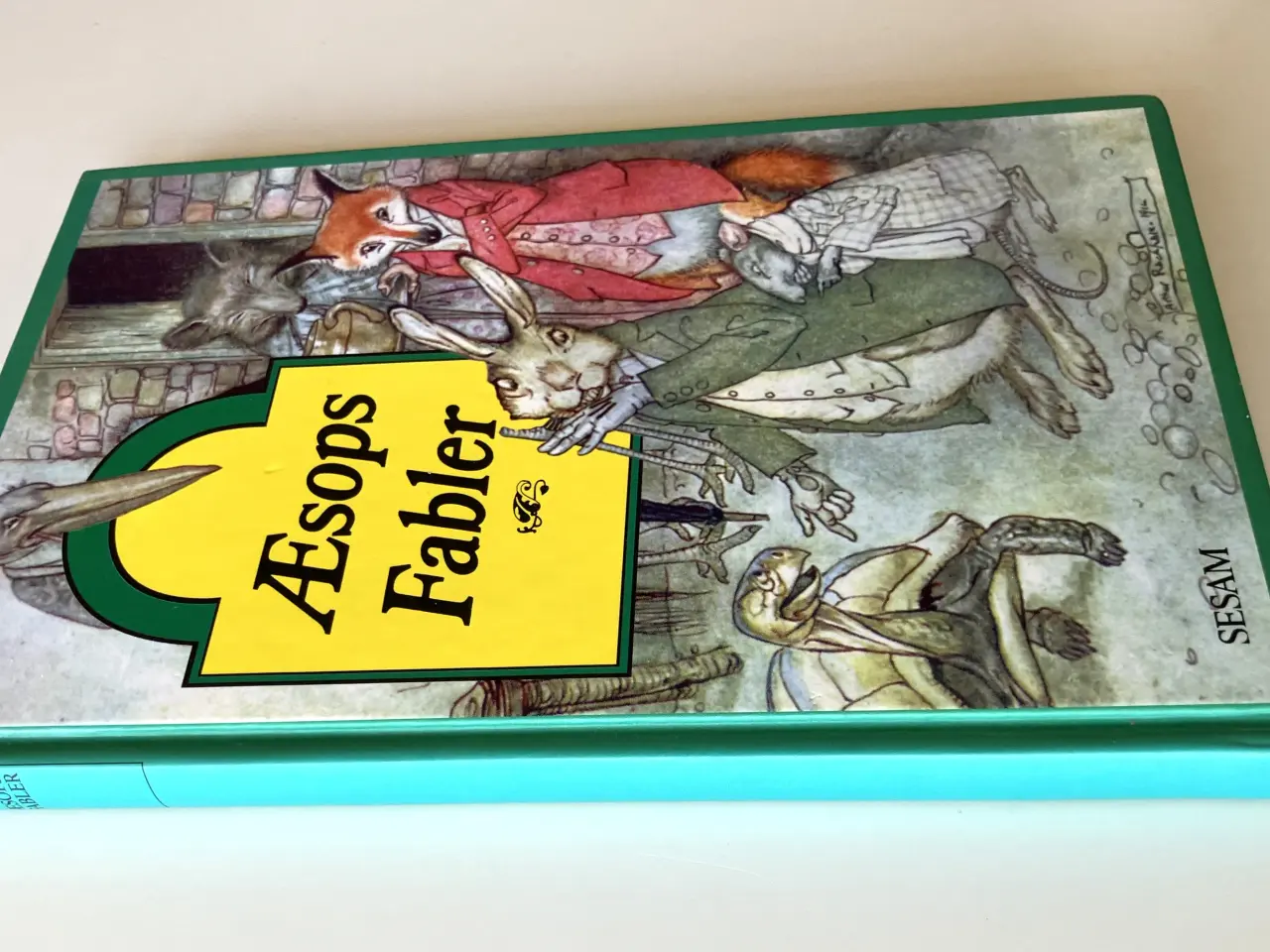 Billede 3 - Æsops Fabler. Af Alex Schumacher, Athur Rackham