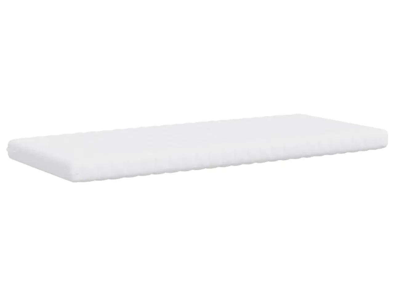 Billede 3 - Skummadras 90×190 cm - 7 zoner, hårdhed 20 ILD, hvid