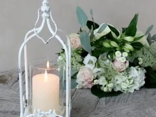 Smuk lanterne i fransk vintagestil