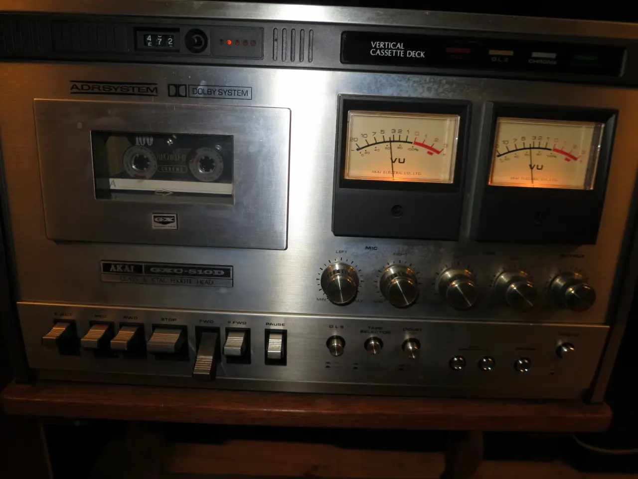 Billede 3 - VINTAGE AKAI GXC-510 KASSETTE-BÅNDOPTAGER