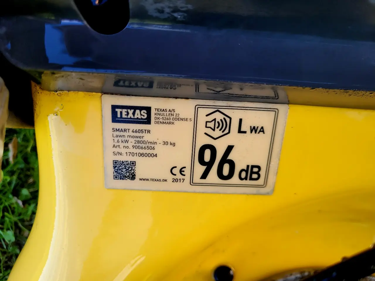 Billede 5 - Texas Smart 4605TR plæneklipper – årgang 2017