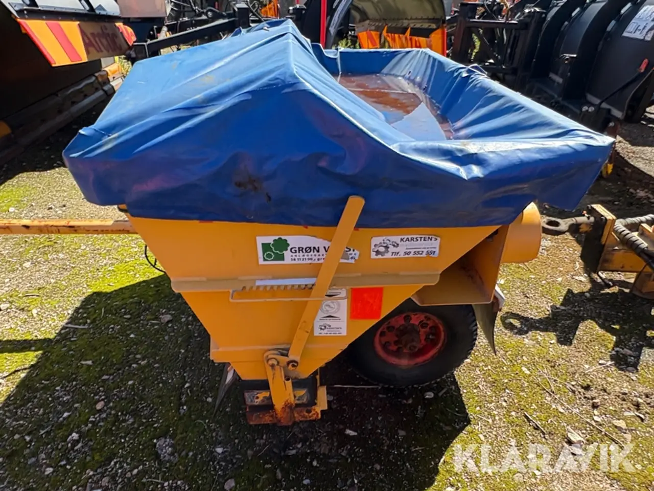 Billede 7 - Saltspreder Falköbing T-7 H efterløber