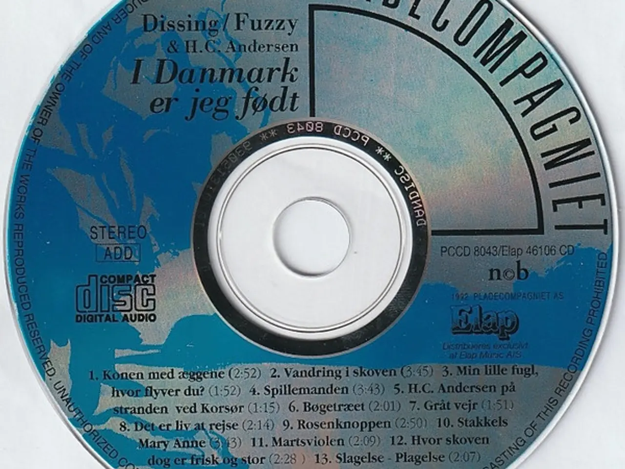 Billede 10 - Dissing* / Fuzzy – Føl Hvor Jeg Brænder – CD