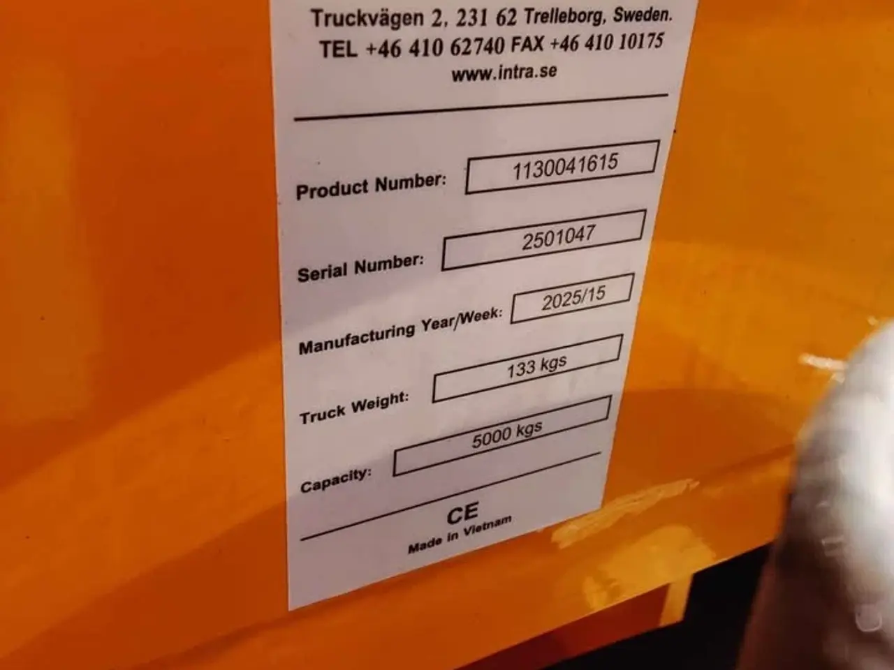 Billede 5 - Palleløfter 5 Ton