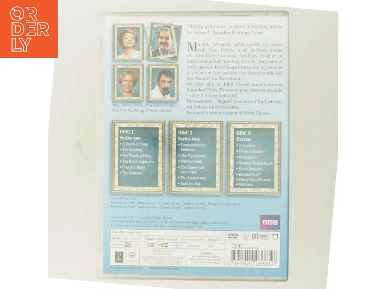 Billede 3 - Halløj På Badehotellet med John Cleese (DVD)