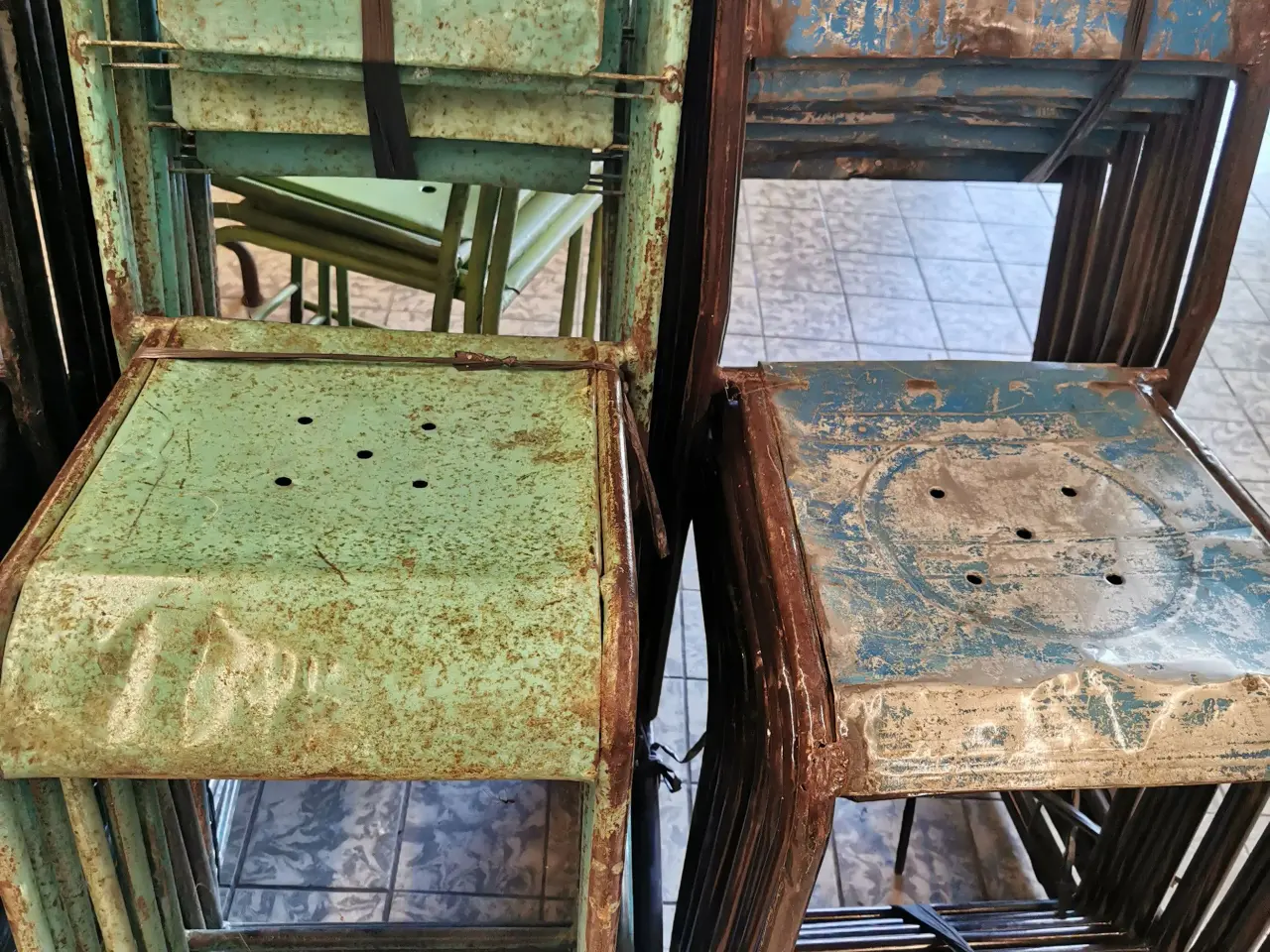 Billede 3 - Bali café stole