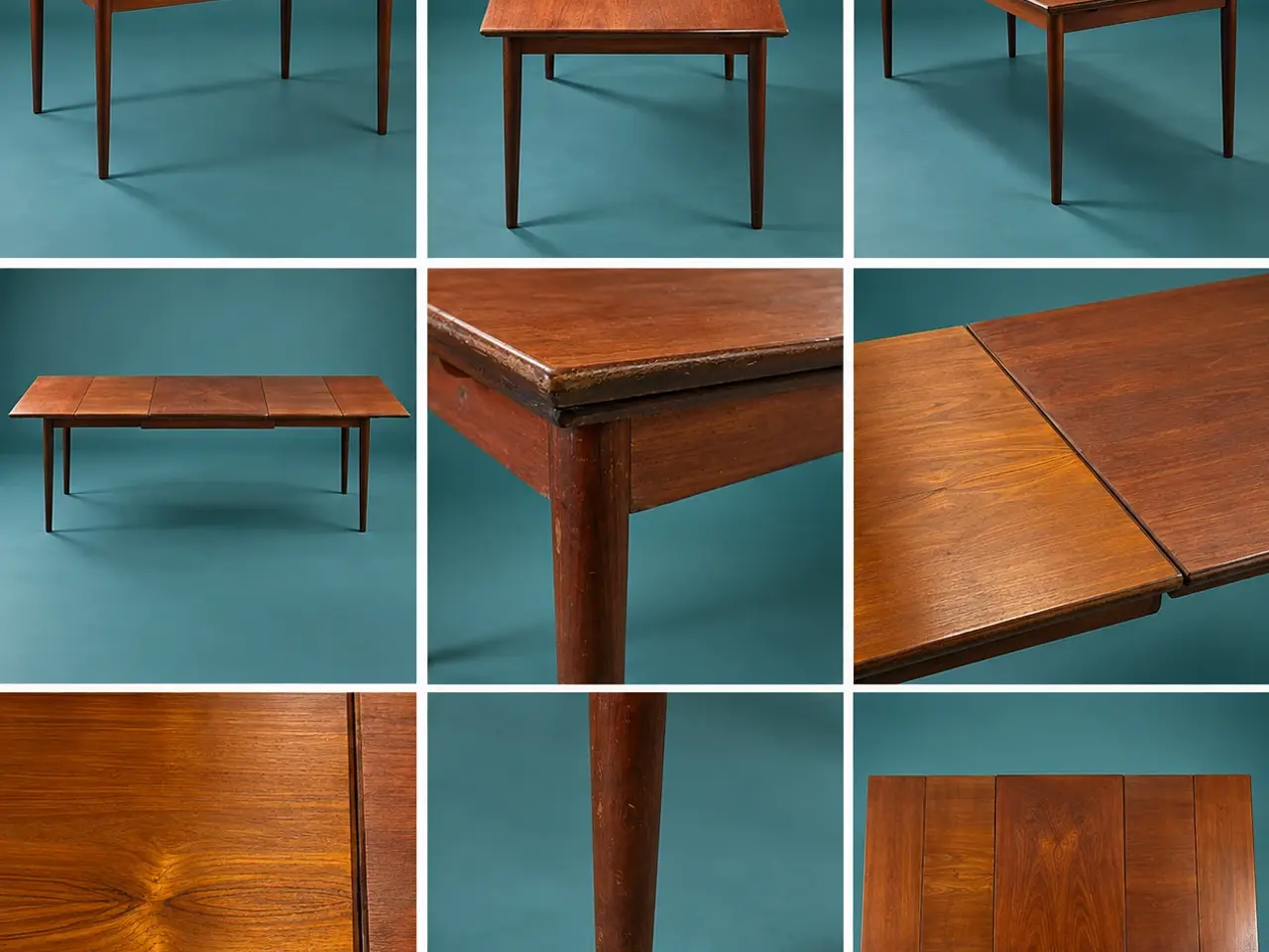 Billede 1 - Dansk teak spisebord – elegant mid-century design