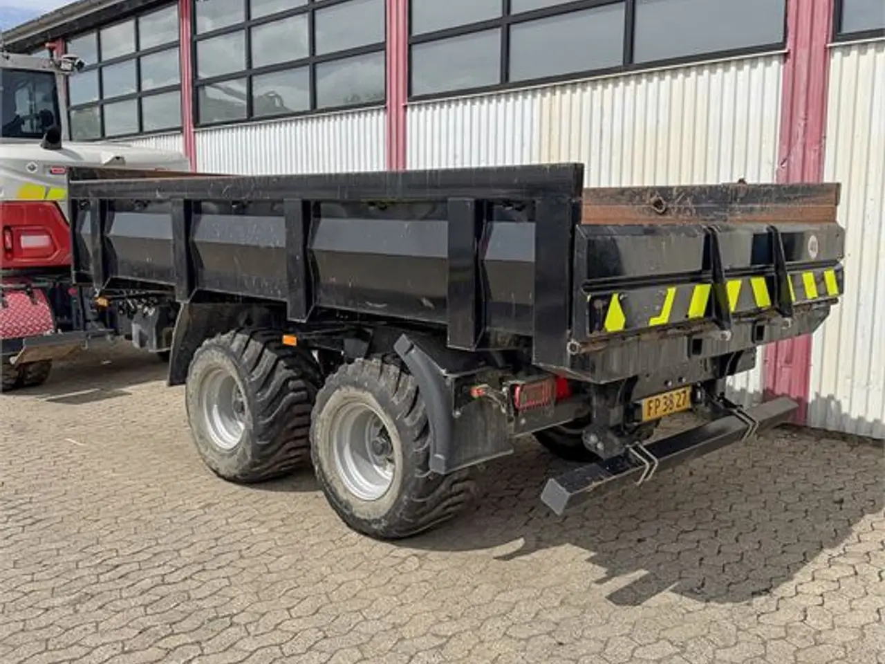 Billede 4 - ABC Köksal Hummel RM44100 - Tip trailer med hurtigskift / Tip trailer with quick coupler hydraulik