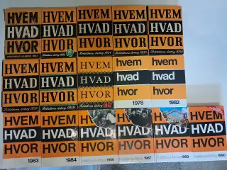 Hvem Hvad Hvor - Politikens Årbøger