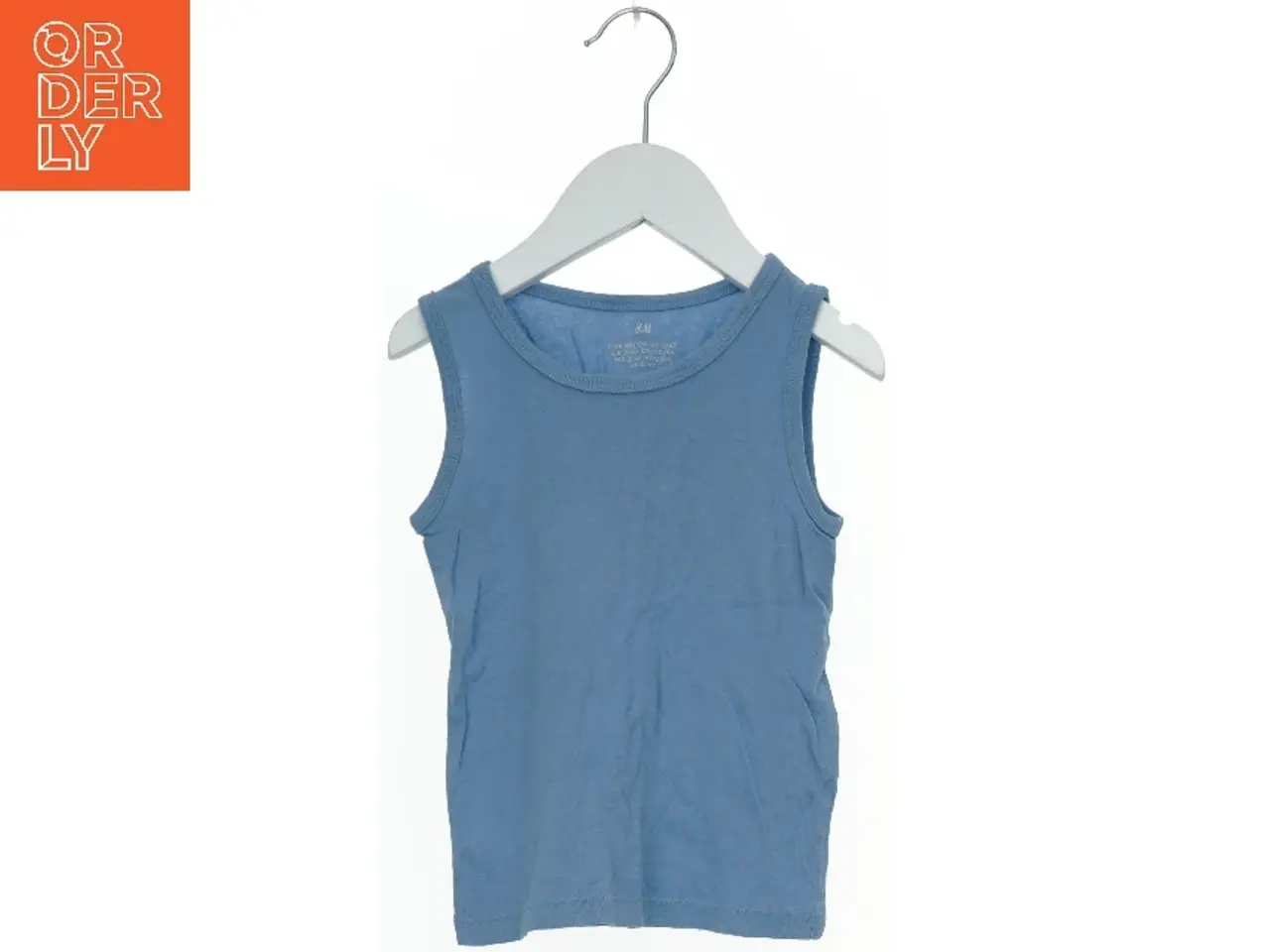 Billede 1 - Lyseblå tanktop fra H&M (str. 104)