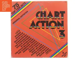 Chart Action 3 Vinylplader (str. 31 x 31 cm)