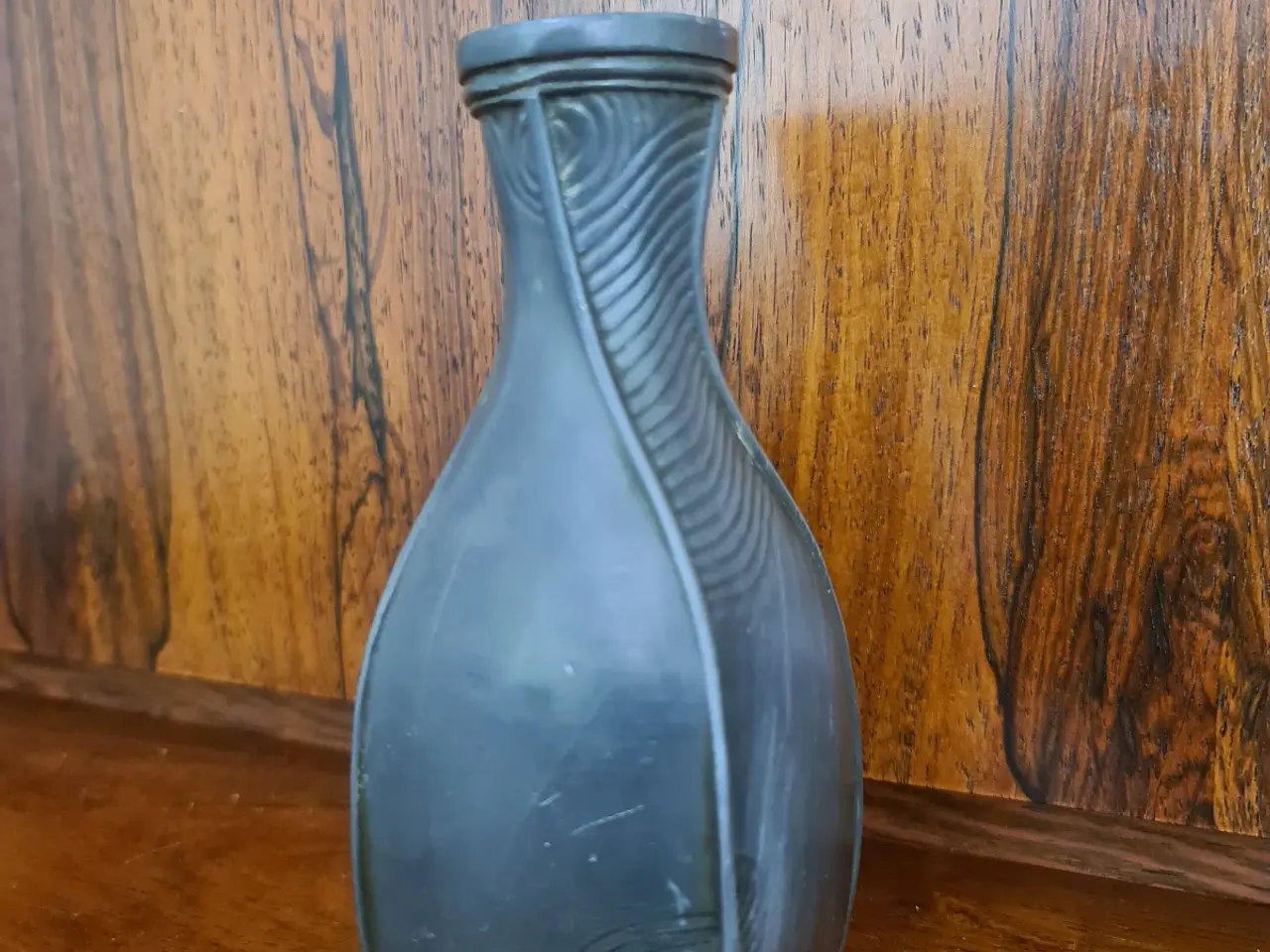 Billede 4 - Smuk Just Andersen Art Deco vase i diskometal – Mo
