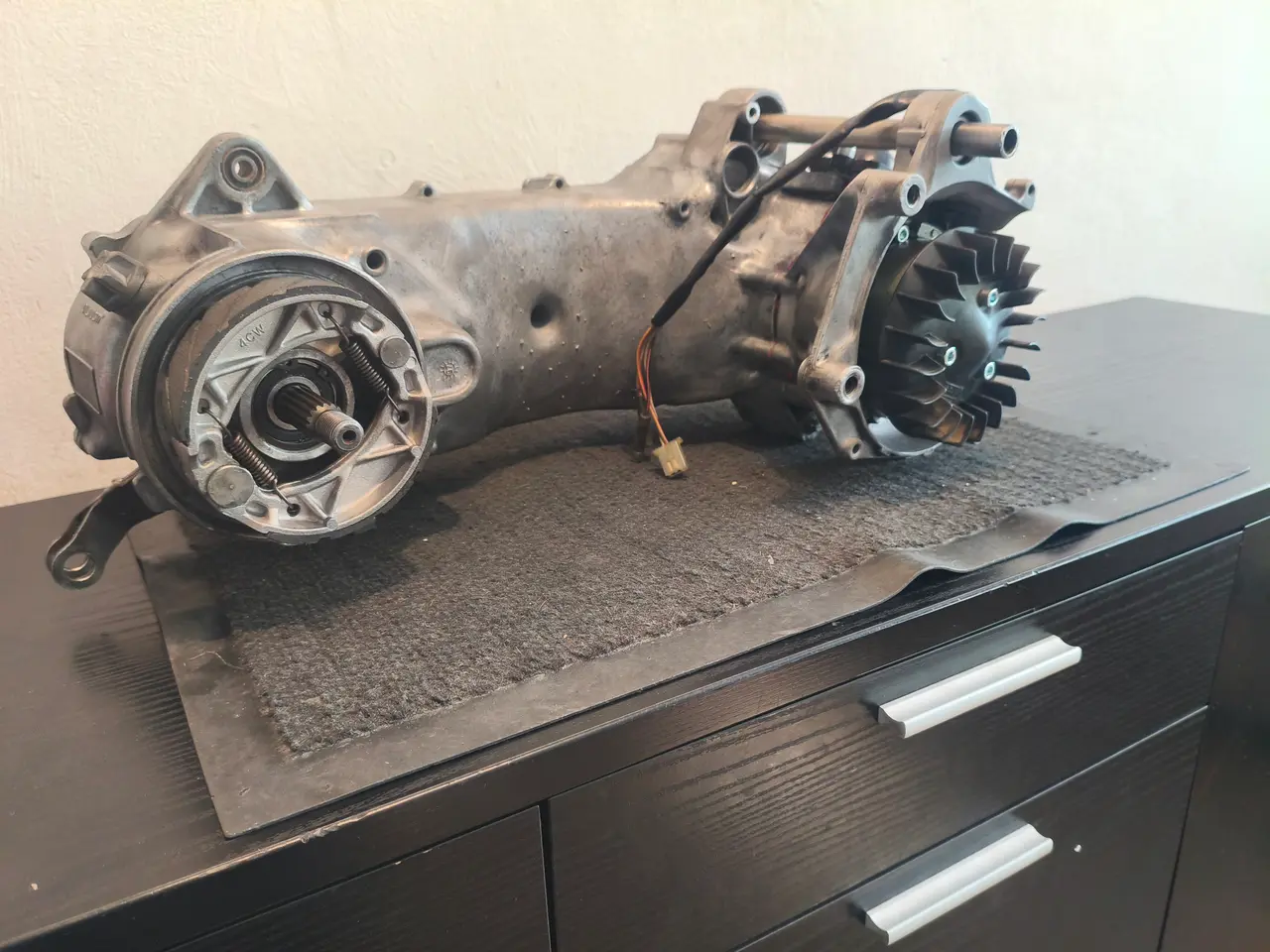 Billede 5 - Nyrenoveret lang minarell motor 70cc midrace