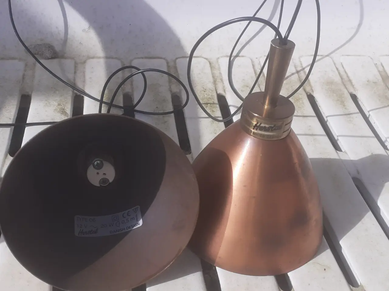 Billede 1 - Herstal, Kobber pendler, Halogen 12Volt - max 20 w