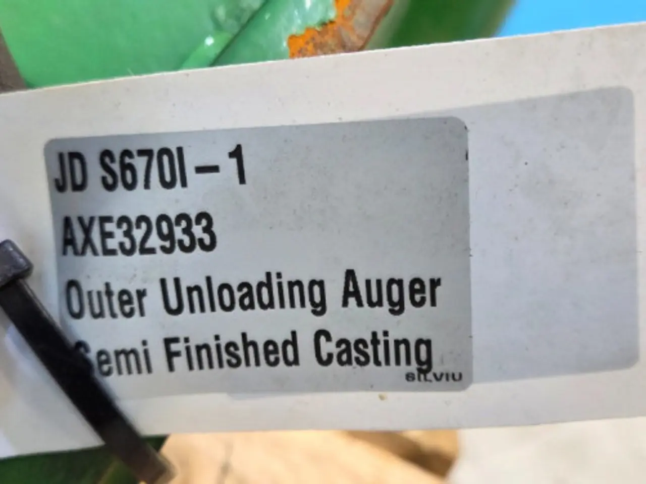 Billede 13 - John Deere S670 Beslag AXE32933