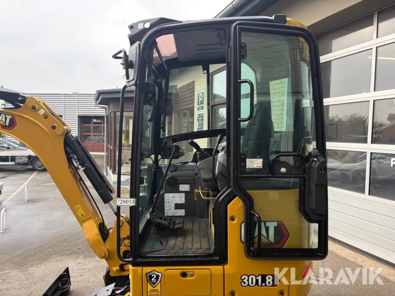 Billede 9 - Gravemaskine Caterpillar CAT 301.8 med tilt og centralsmørring