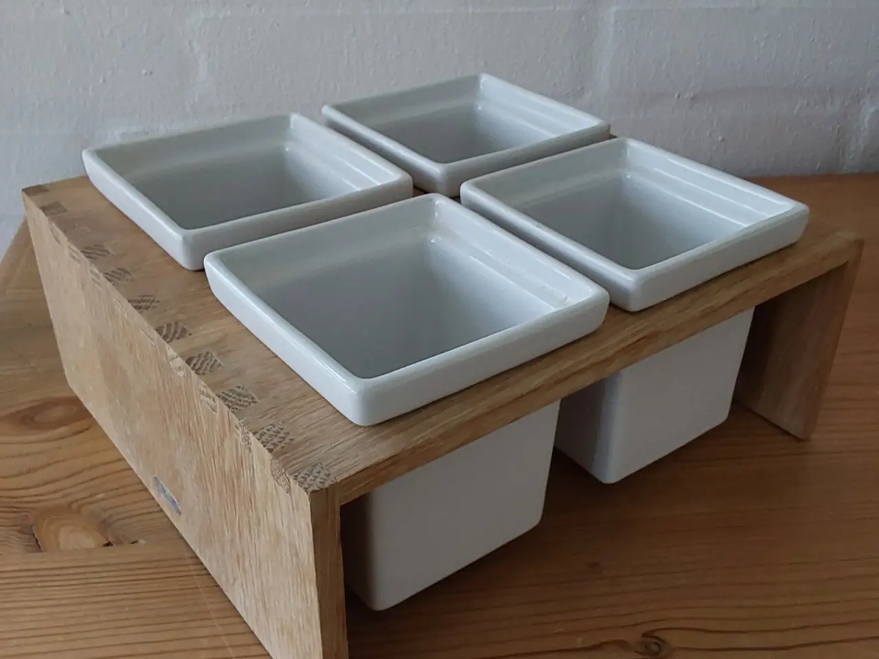 Billede 1 - Trip Trap Plint 4 - kvadrat. Teakramme