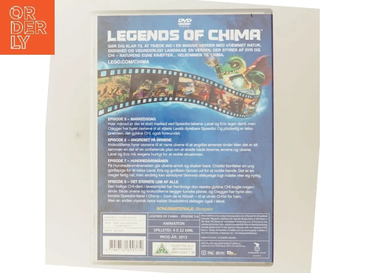 Billede 3 - LEGENDS OF CHIMA 2 (5-8) (DVD)