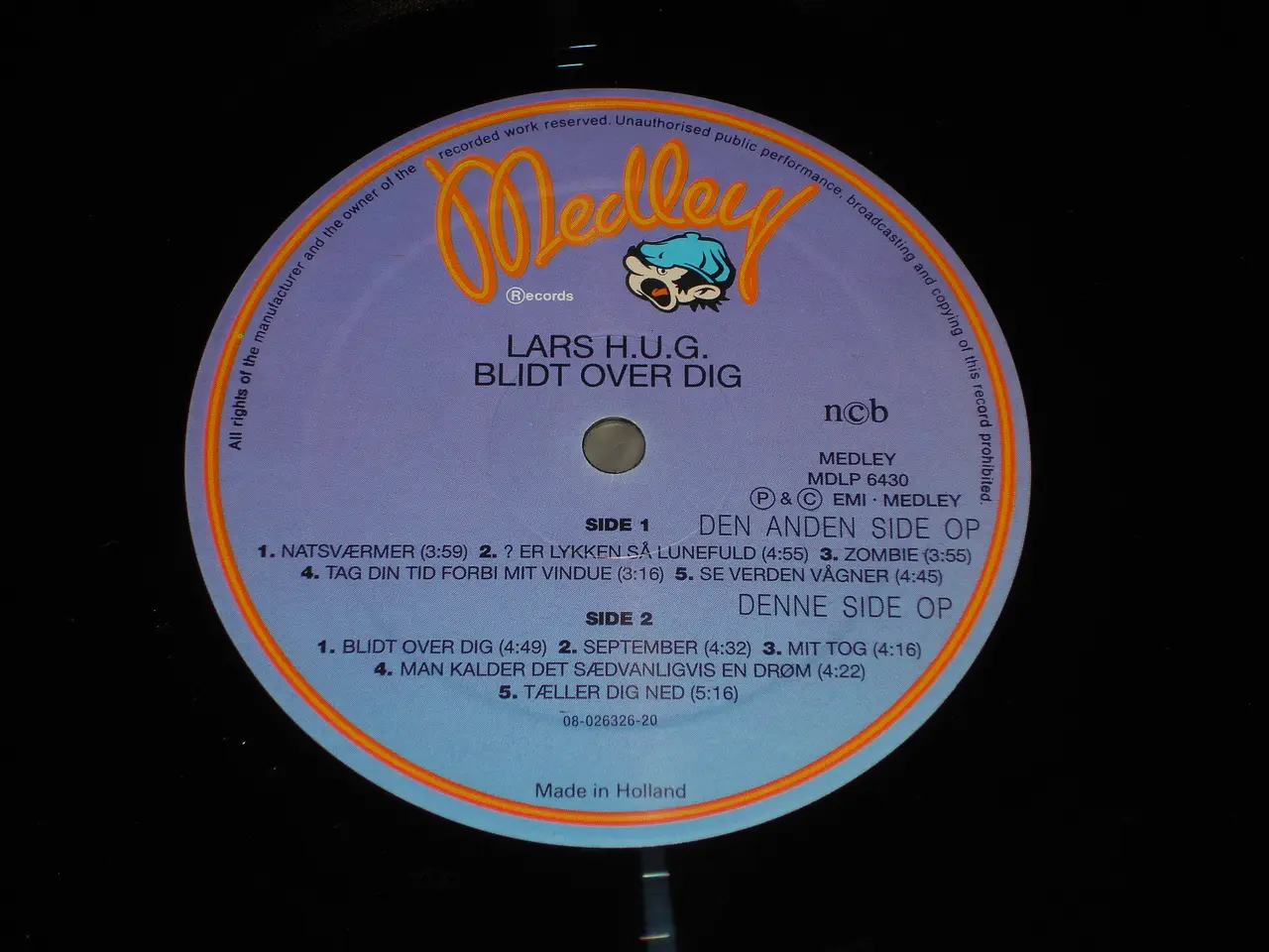 Billede 4 - Lars H.U.G. – Blidt Over Dig