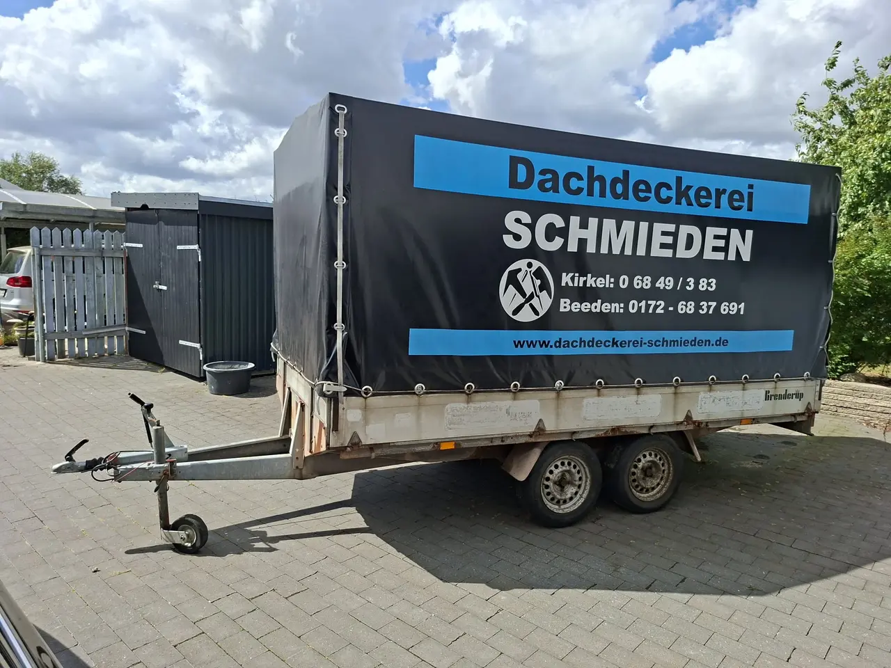 Billede 2 - Brenderup 2t Boogietrailer