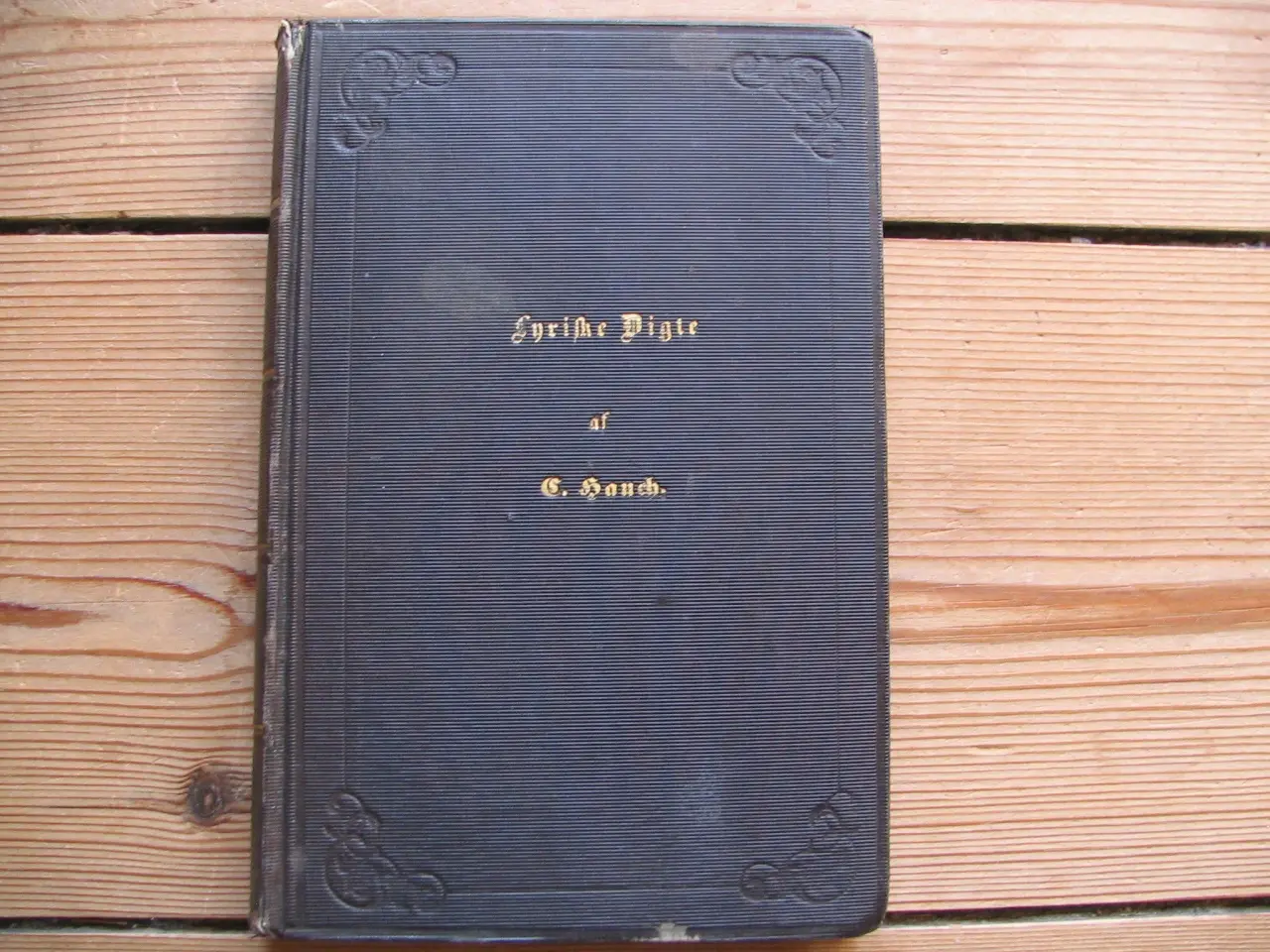 Billede 1 - C. Hauch. Lyriske Digte, fra 1854