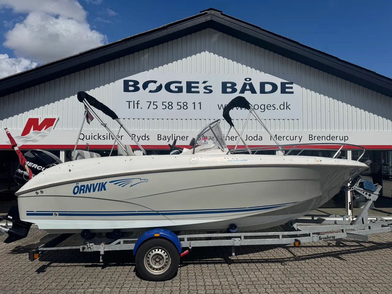 Billede 4 - 600 Commander CLX med 125 hk Mercury-DFI Optimax og Bådtrailer