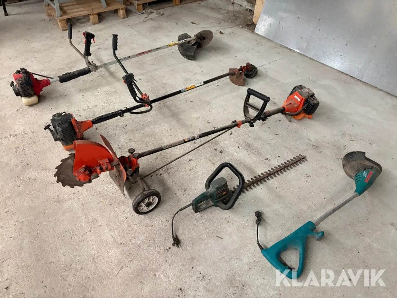 Billede 3 - Parti havemaskiner Bosch, Tanaka, Texas - 5 styk/enheder