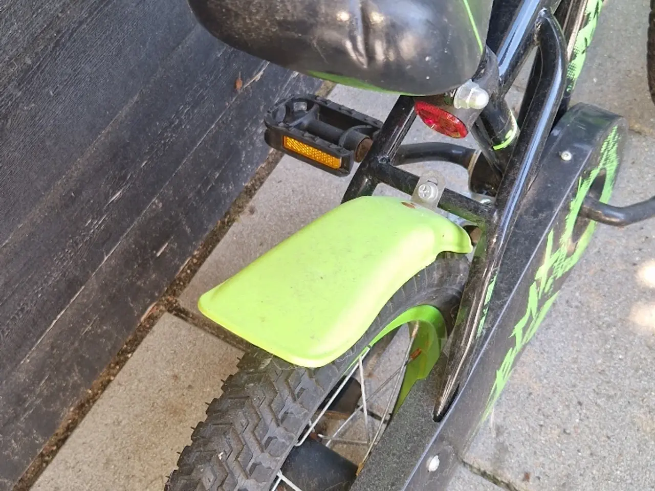 Billede 9 - X-ZITE BMX børnecykel 14" sort/grøn