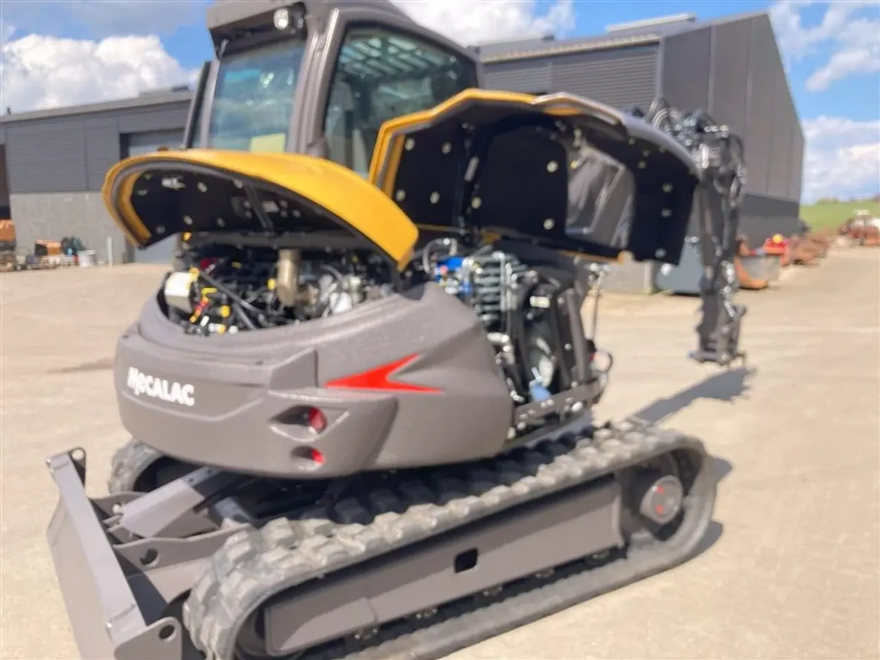 Billede 11 - Mecalac 6 MCR 6 tons kompact minigraver på gu.bånd