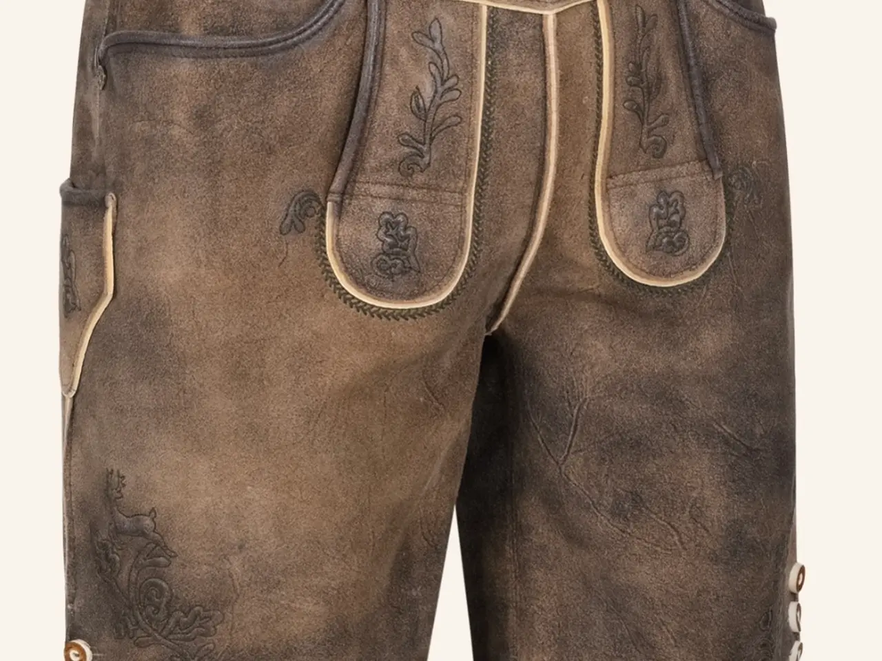Billede 2 - Lederhosen, ægte læder