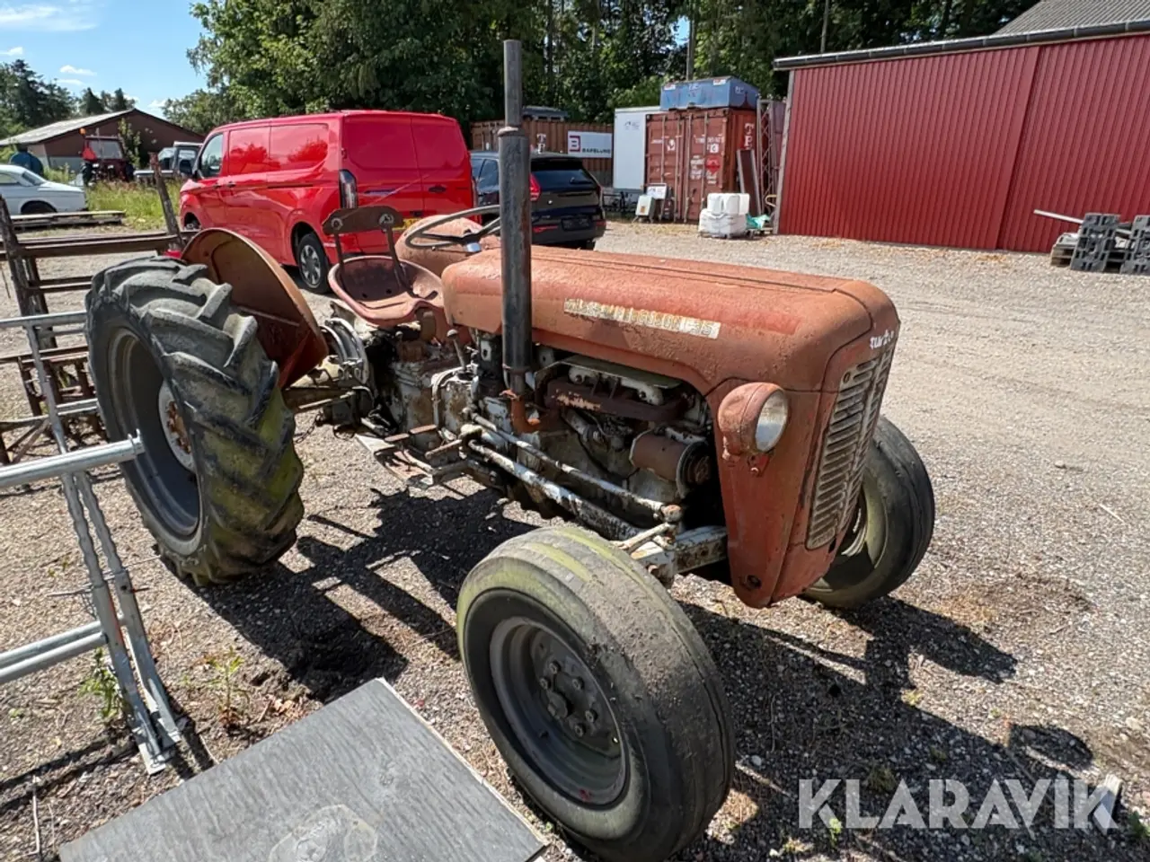 Billede 6 - Veterantraktor Massey Ferguson 35