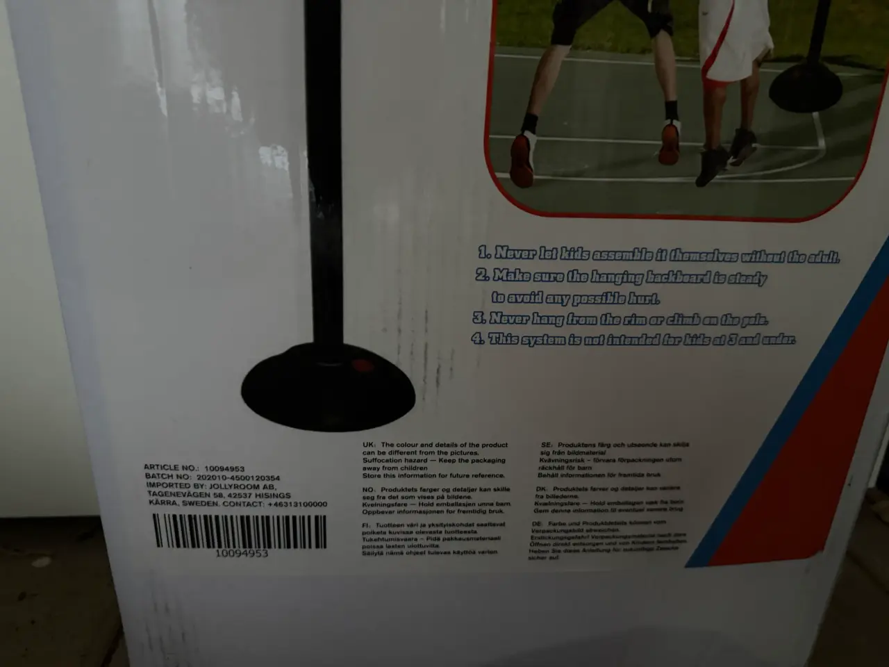 Billede 3 - Basketball set sælges