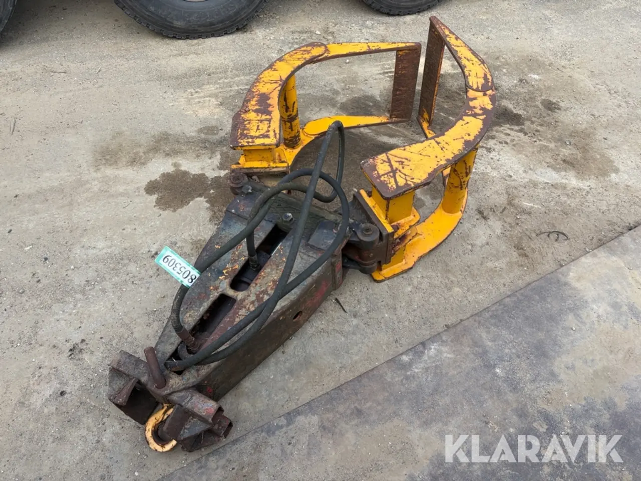 Billede 5 - Skov / rørgrab - hydraulisk til kran
