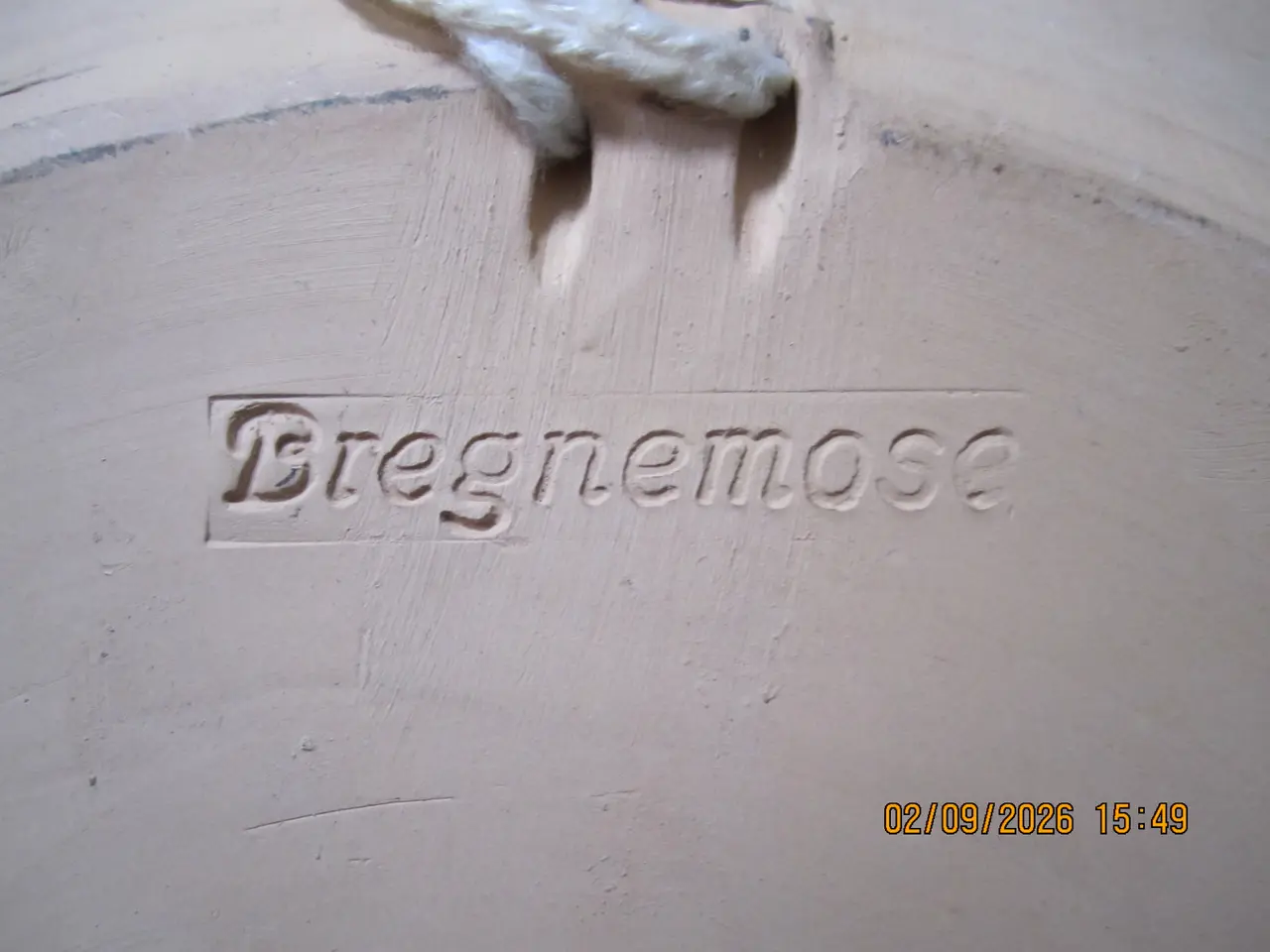 Billede 2 -  Bregnemose keramik lerfad