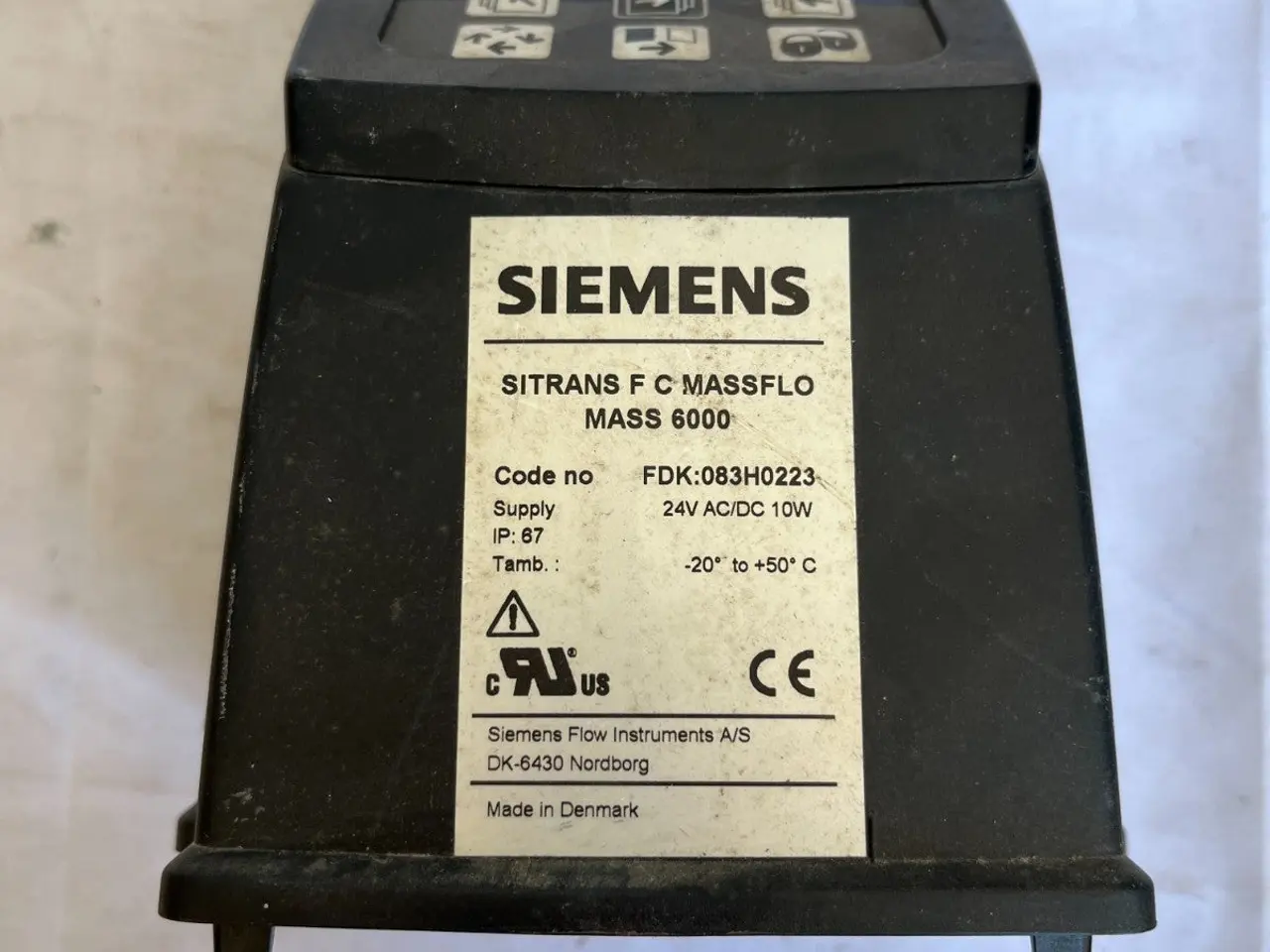 Billede 4 - Siemens Sitrans F C MASS 6000 Massflo FDK:083H0223