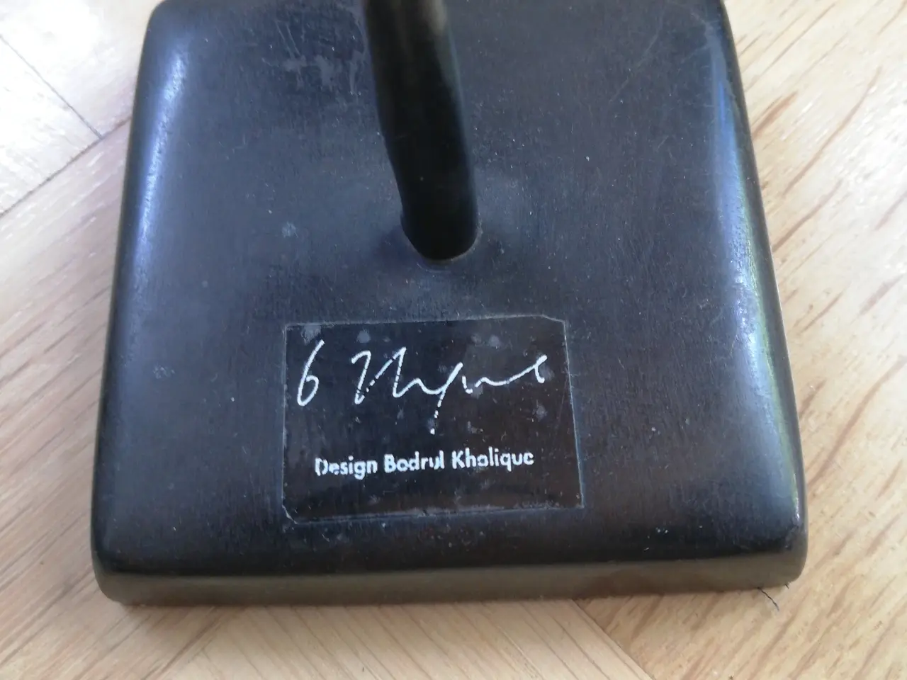 Billede 3 - Bodrul Khalique, broncefigurer 2 stk. 
