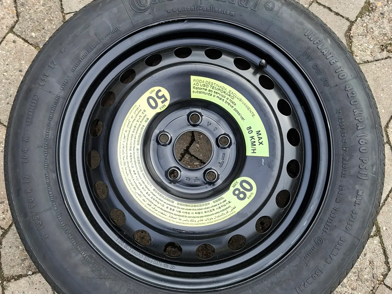 Billede 1 - Reservehjul