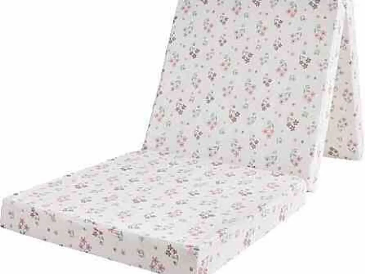 Billede 1 - Salling foldemadras med blomstermotiver 190x63 cm