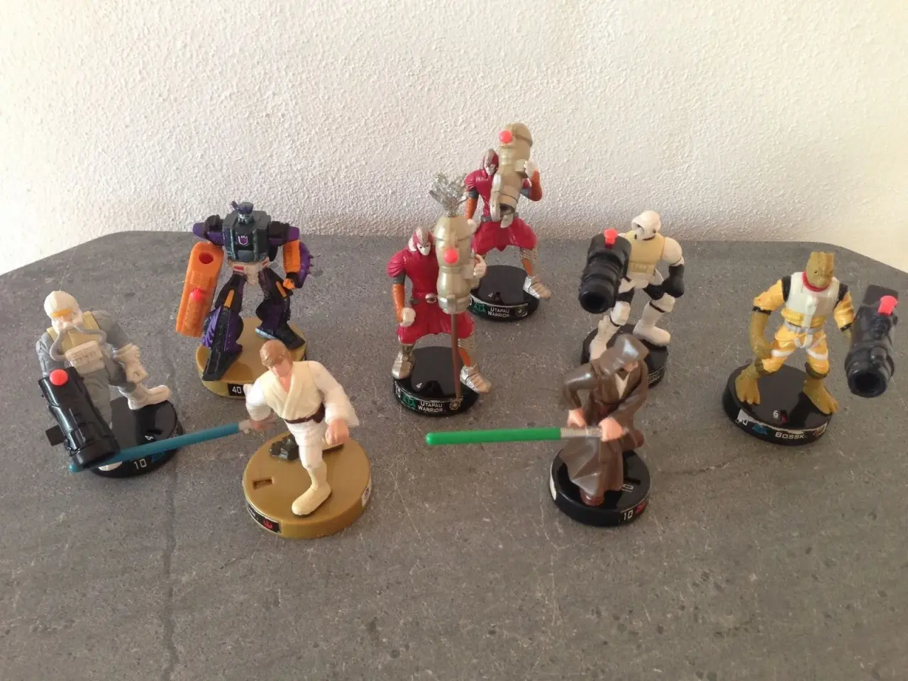 Billede 1 - 8 stk Hasbro figurer (LFL 2005)