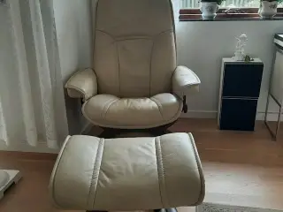 Stressless lænestol med skammel