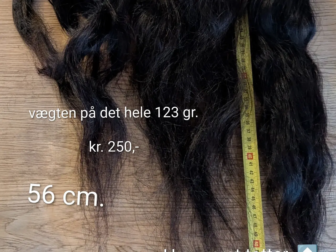 Billede 9 - Mørkebrun Human extensions.
