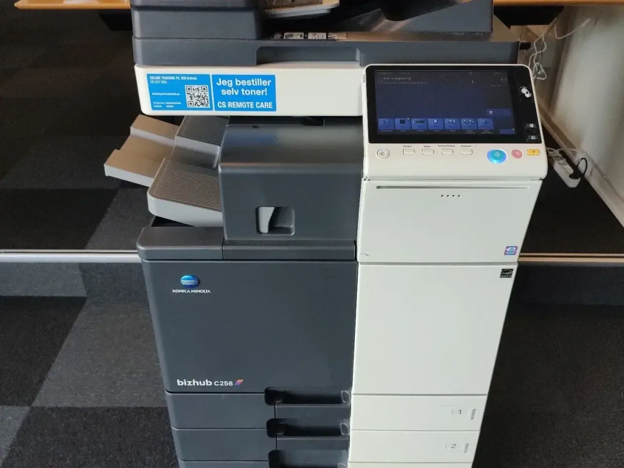 Billede 2 - Konica Minolta C258 A3 Kopimaskine Print/Kopi/Scan