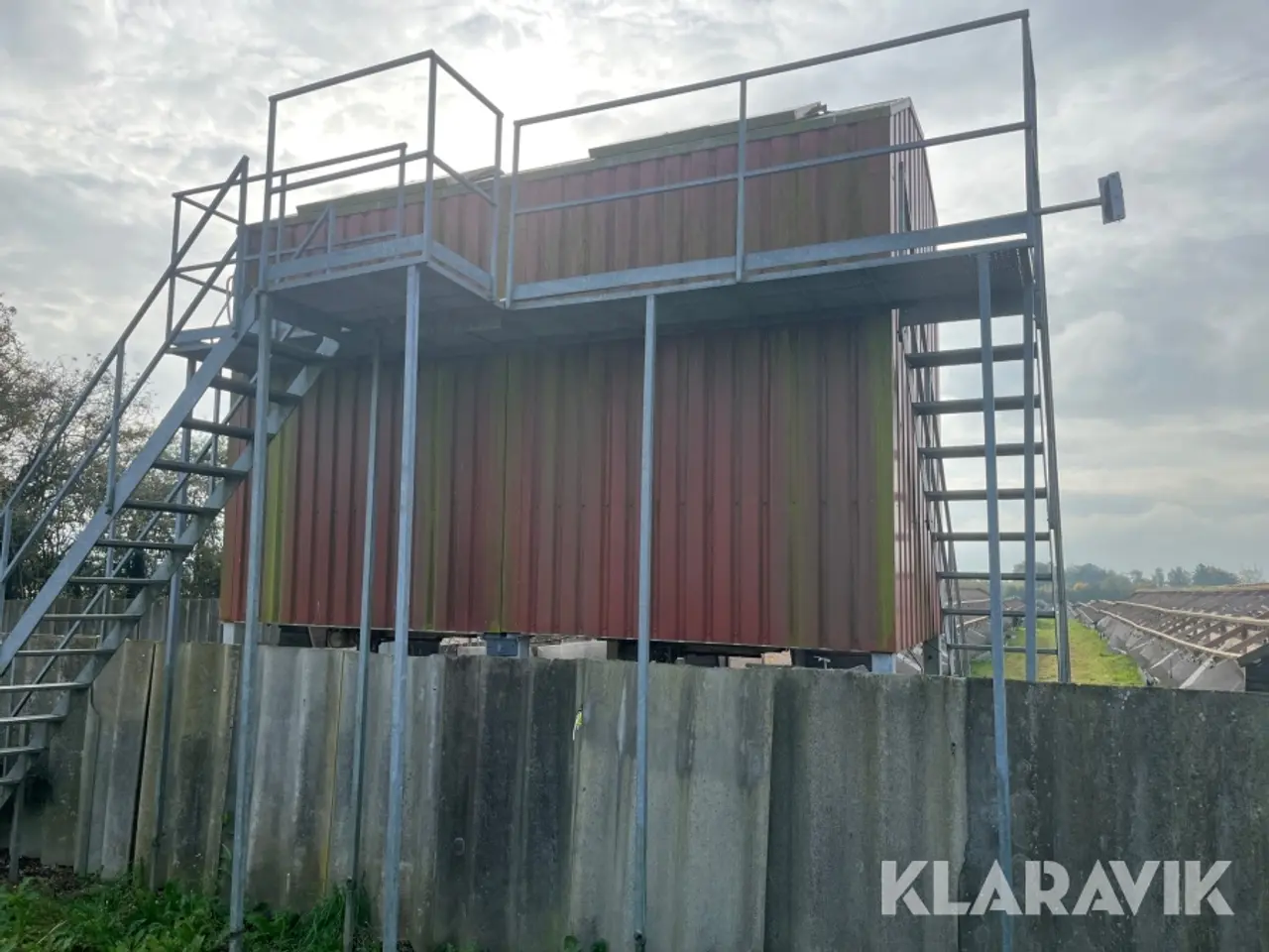 Billede 2 - Rapo/Trappe galvaniseret