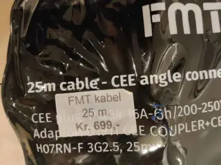 25 m kabel