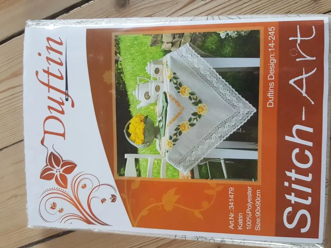Billede 1 - Broderi dug