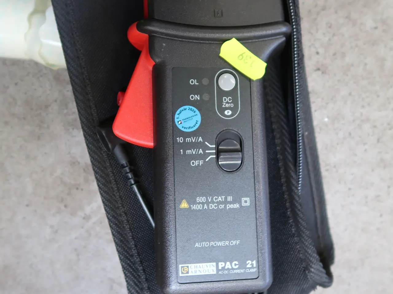 Billede 1 - Clampmeter CHAUVIN ARNOUX PAC 21