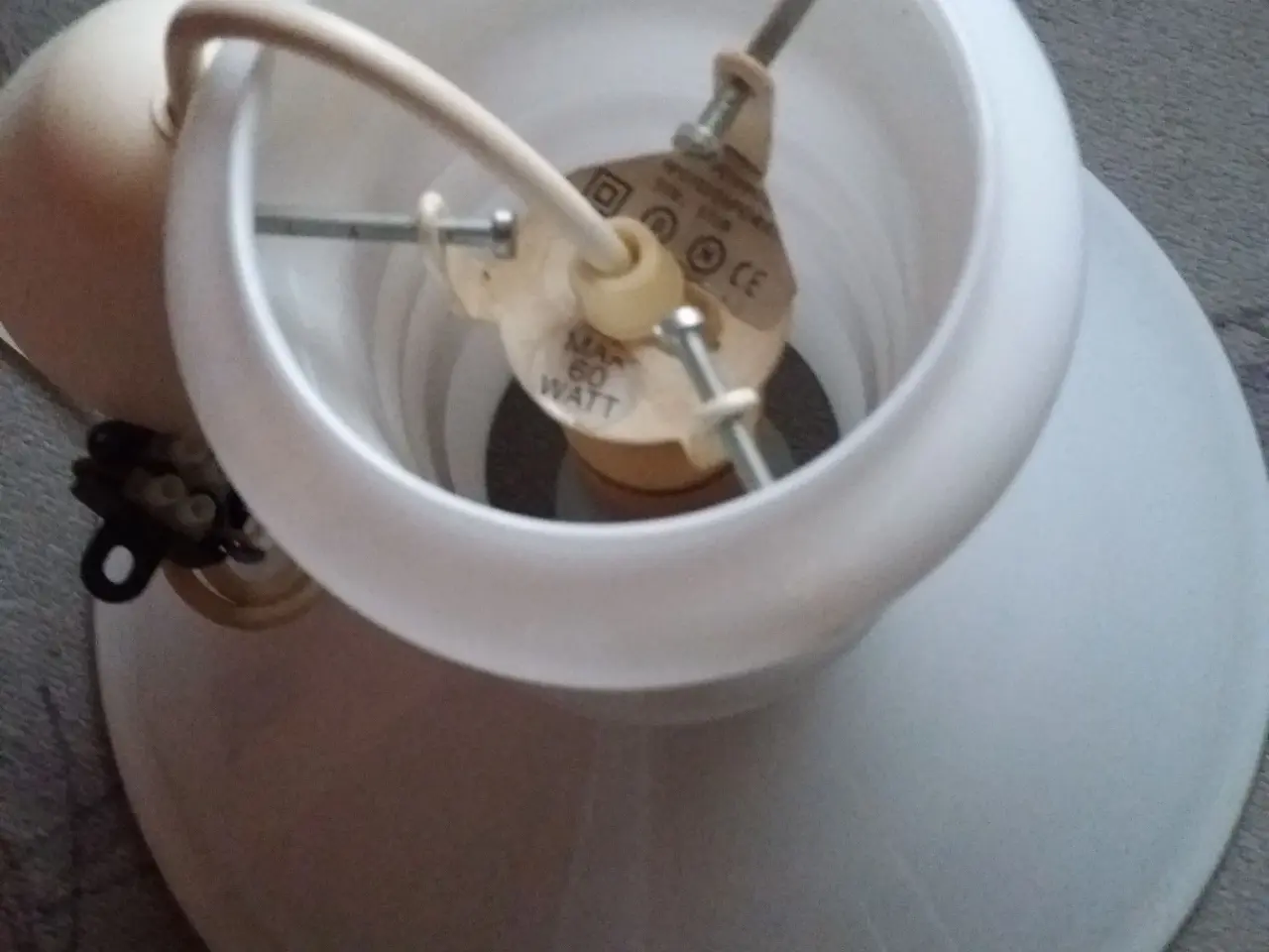 Billede 2 - Apoteker lampe fra Holmegaard.
